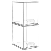Vtopmart 7.6 inch clear drawer front showing organized cosmetics at a glance