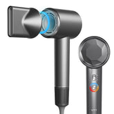VTT hair dryer front view shows sleek design and rapid drying