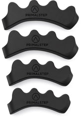 VYCE PrimalStep toe separators closeup showing flexible silicone for toe realignment