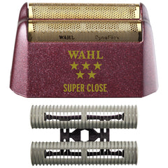 Wahl 5-Star Series replacement foil close-up shows smooth shave potential