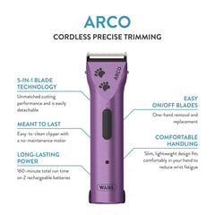 Wahl Arco 5 in 1 blade set for versatile coat lengths