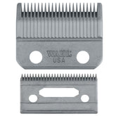 Wahl Professional 2-Hole Standard Blade closeup showcasing precise cuts for barbers.