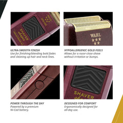 Wahl Professional 5 Star Series charging plug ready for home or shop charging.