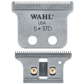 Wahl Professional adjustable T-blade close-up for ultra-precise detailing.