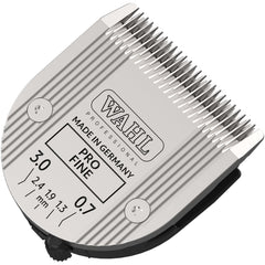 Wahl Professional Animal 5-in-1 Pro blade shown on Arco-compatible clipper for versatile trimming.