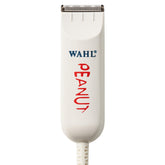 Wahl Professional Classic Peanut Trimmer handle closeup shows premium grip for precise detailing.