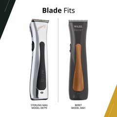 Wahl Professional MAG Sterling 4 Trimmer Blade attaches securely to Sterling Mag 8779.