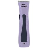 Wahl Professional Sterling MAG cordless trimmer lavender-navy closeup for quiet, precise styling