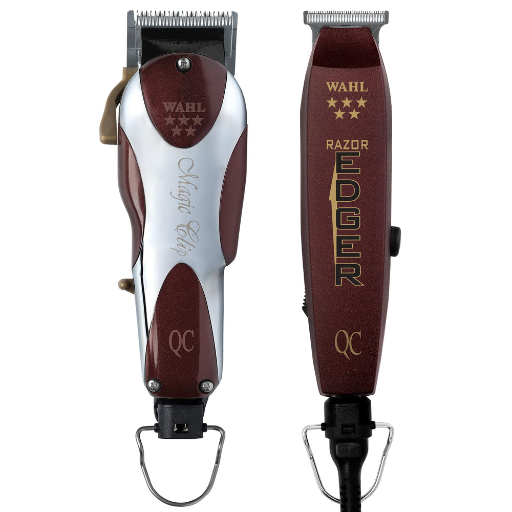 Wahl Professional Unicord clipper delivers precision cutting for clean fades.