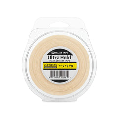 Walker Tape Ultra Hold roll close-up shows clear, flexible adhesive for strong, long-lasting hold.