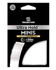 Walker's Ultra Hold Mini Tab double-sided tape in use for secure hair system attachment