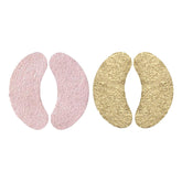 Wander Beauty Baggage Claim rose-gold foil patches closeup for depuffing relief.