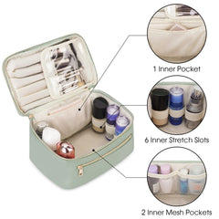 Wandering Nature makeup bag dimensions fit weekend trips and daily routines