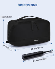 WANDF Toiletry Bag detachable waterproof hanging pouch for organized grooming on the go