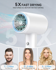 Warmmama high-speed ionic technology reduces static for smoother hair