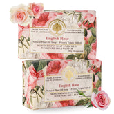 Wavertree & London English Rose soap bar gift box, great for gifting