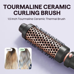 Wavytalk 0-5 inch curler wand, rose pink, for tight curls and definition.