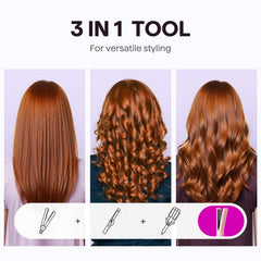 Wavytalk Airflow Styler 360° cool air vents wrap hair for longer-lasting style.