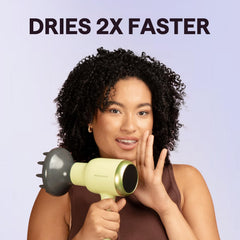 Wavytalk hair dryer concentrated nozzle delivers precise, targeted styling.