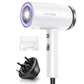 Wavytalk hair dryer front view shows a compact, easy-to-hold design for quick dries.