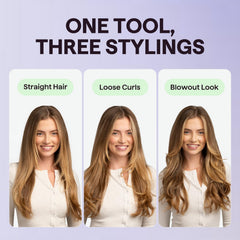 Wavytalk ionic technology reduces frizz and locks in moisture