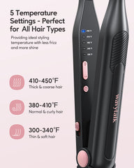 Wavytalk ptc-heater-quick-heat heats in 15 seconds for fast styling