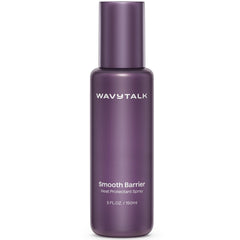 Wavytalk Smooth Barrier bottle-front highlights heat protection up to 450F