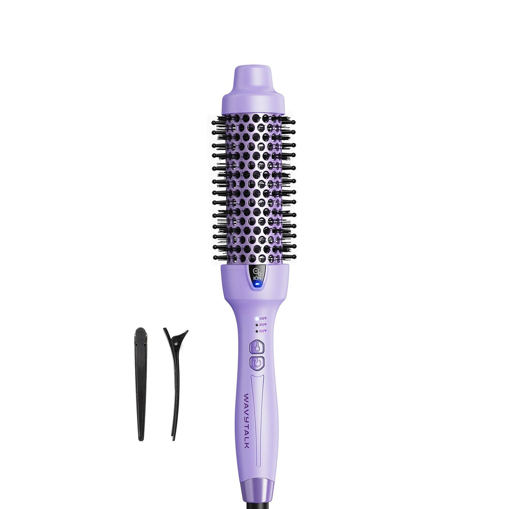 Wavytalk Thermal Brush with 1.5-inch barrel delivers salon-like blowouts at home.