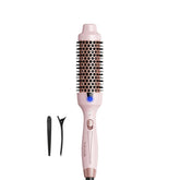 Wavytalk Thermal Brush barrel closeup showing ceramic barrel for smooth curls