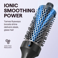 Wavytalk Thermal Brush Tourmaline Ceramic barrel closeup with even heat