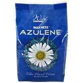 Wax Necessities film hard wax beads Azulene packshot showing pre-melted convenience for fast waxing