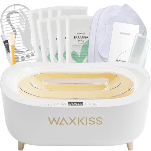 Waxkiss intelligent paraffin machine hands and feet front view for reliable spa warmth.