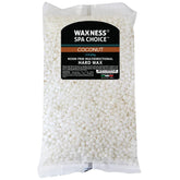 Waxness Spa Choice rosin-free hard wax coconut granules ready to melt for precise hair removal