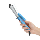 Wazor Ceramic Mini Curling Iron compact design for travel-friendly styling.