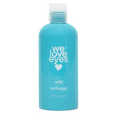 We Love Eyes Tea Tree Eyelid Foaming Cleanser bottle dispenses gentle eyelid hygiene daily.