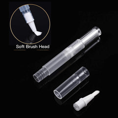 WEBBYBEAR transparent twist pen with leak-resistant design for travel