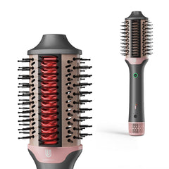 webeauty blow dryer brush front view demonstrates fast drying and smooth blowouts