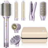 webeauty hair-dryer-brush-8in1-front view quick all-in-one styling for busy mornings
