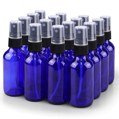 Wedama 2oz glass spray bottle angled view ideal for precise misting and DIY blends.