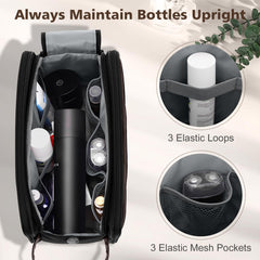 Wedama PU leather handle provides sturdy, comfortable carrying and easy hanging.