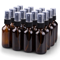 Wedama spray bottle amber glass 2oz closeup shows fine mist for oils or cleaners