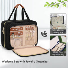Wedama Toiletry Bag large capacity holding cosmetics and toiletries