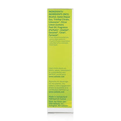 Etiqueta de Weleda Citrus con ingredientes naturales destacados.
