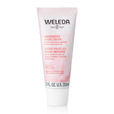Weleda Unscented Hand Cream tube showing compact size for on-the-go moisture.
