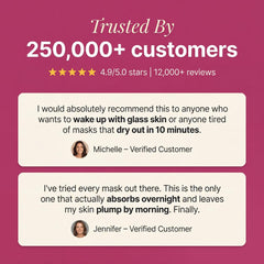 Wellnature The Original Overnight Mask close-up of bio-cellulose sheet for better absorption