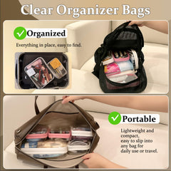WELPIRT waterproof toiletries case shields essentials from moisture on trips.