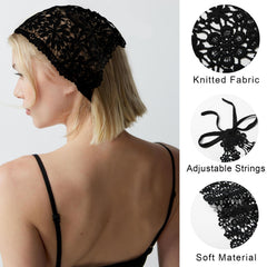 WELROG hair scarf wide band ensures comfortable wear all day