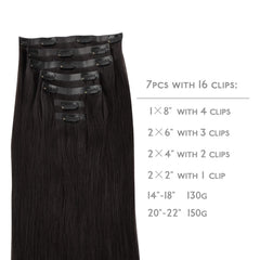 Wennalife back view of flat silicone-base hair wefts for comfortable wear