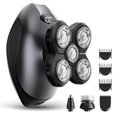 WEQOEE electric razor 5in1 packaging showcases a complete grooming kit—gift-ready.