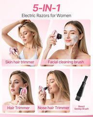 WEQOEE waterproof shaver for wet and dry use